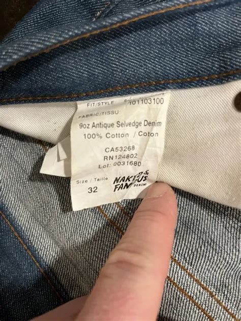 Antique Selvedge Denim Naked And Famous Super Guy Oz Lightweight