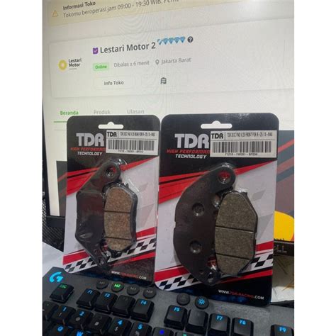 Jual Tdr Racing Dispad Kampas Rem Set Depan Belakang Xmax 250 R25 Mt25