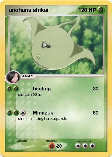 Pokémon unohana shikai - healing - My Pokemon Card