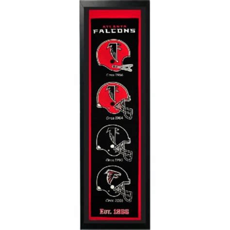 Atlanta Falcons Logo History Felt Banner - 14 x 37 in., 1 - Fry’s Food Stores