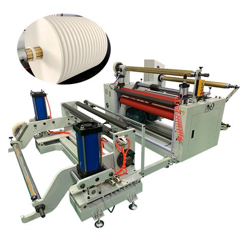 High Speed Thermal Paper Jumbo Roll Slitting Machine China Stable