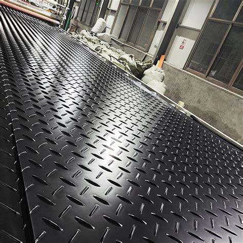 Ground Protection Mats Diamond Plate Temporary Roadway Buy Heavy Duty