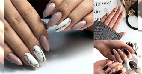 Nude Manicure Stylowych I Nowoczesnych Zdobie