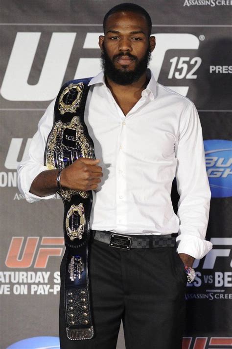 Jon Jones Attends The Ufc 152 Press Conference Ahead Of His Fight Vs Description From