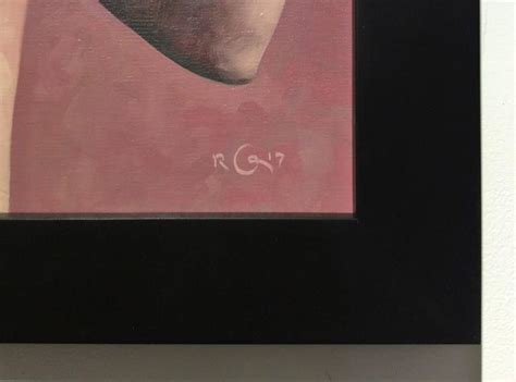 Robert Goldstrom Anatomy Study Modern Figurative Oil Painting Detail Of Nude Male Framed