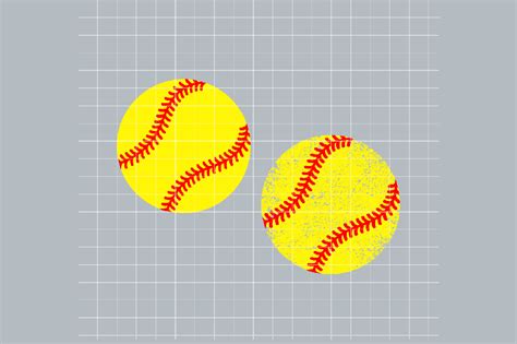 Softball Svg Softball Clipart Softball Gráfico Por Svg Den · Creative