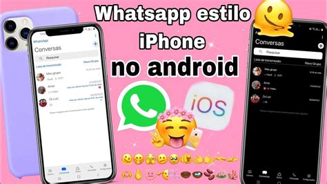 Saiu Whatsapp igual iPhone ios 15 no Android 2022 nova Atualização