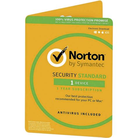 Antivirus Norton Securty Standard 30 1 An 1 Poste Android Ios