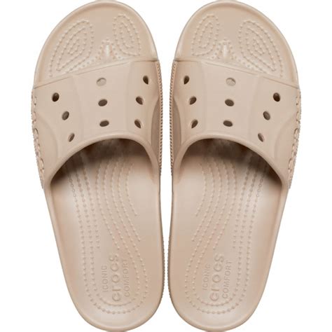 Дамски чехли Crocs Baya Slide бежови 36 37 EU eMAG bg