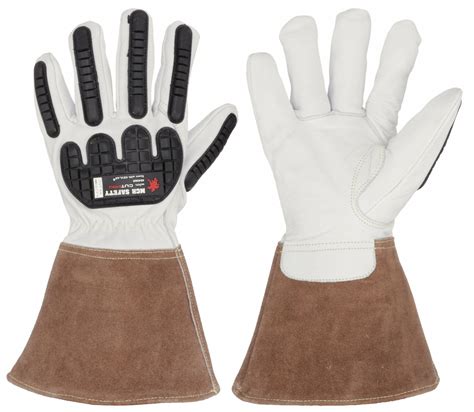 MCR SAFETY XL 10 Goatskin Leather Gloves 60HR28 48406KXL