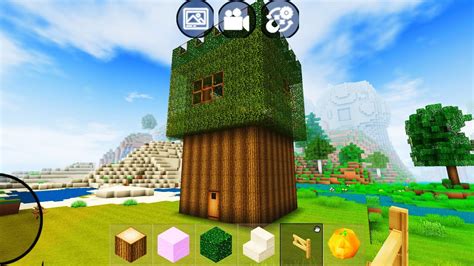 Mini Block Craft 3d Gameplay 32 Ios And Android Tree House 🏡 Youtube