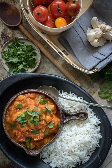 Chickpea Tikka Masala Vegan Recipe The Wanderlust Kitchen