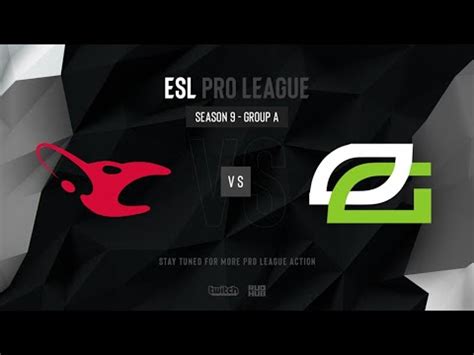 Mousesports Vs Optic Gaming Esl Pro League Season Eu Map De