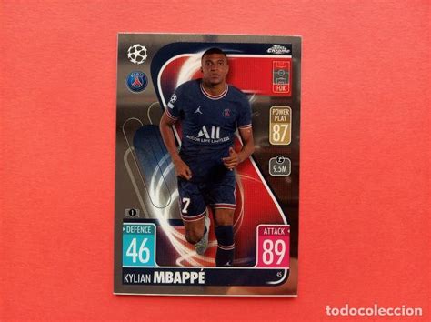 N Mbapp Paris Saint Germain Psg Topps Chro Comprar Cromos De