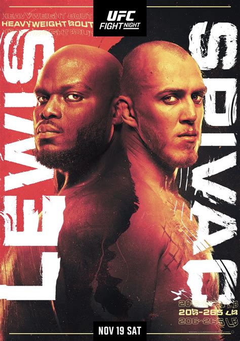 UFC Vegas 65 Lewis Vs Spivac Karta Walk Godziny Transmisji MMAROCKS