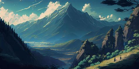 Anime Mountains