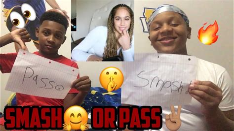 Smash😩 Or Pass 🏽 Youtuber And Celebrity Edition Youtube