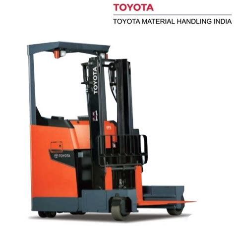 Toyota Fbs Ton Stand Up Battery Reach Truck Turning Radius