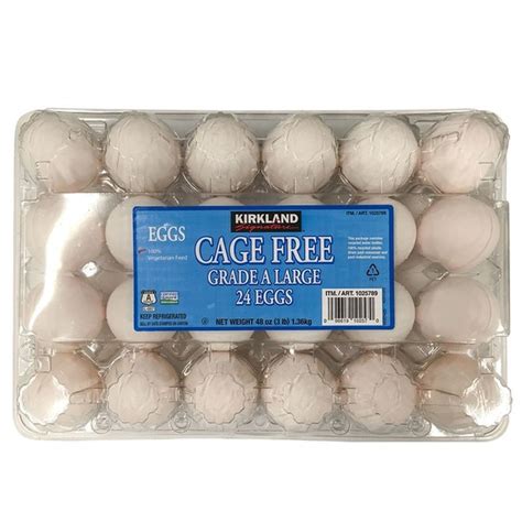 Kirkland Signature Cage Free Eggs Usda Grade A Ct Doz From