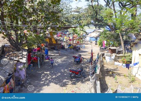 The slums of Mumbai, India editorial photography. Image of world ...