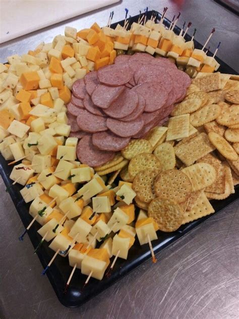 Image result for cheese and sausage platter ideas Sausage Platter ...