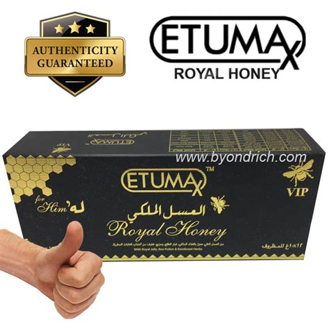 Etumax Royal Honey Vip For Him For Male Men Sexual Wellness 10g X 12