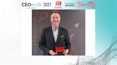 Riccardo Barberis ManpowerGroup Italia Awards 2021 CEOforLIFE IT