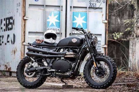 Custom Royal Enfield 650 Scrambler By K Speed Is Straight Out Of Sci Fi