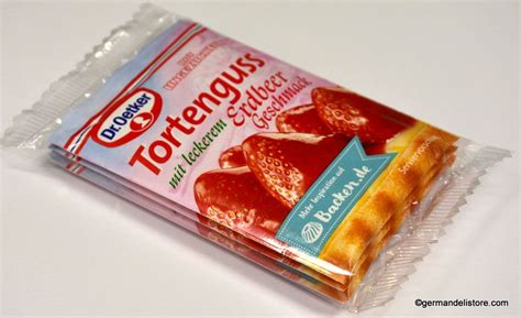 Dr Oetker Tortenguss Red Cake Glaze With Strawberry Flavor