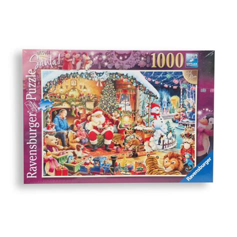 Ravensburger Puzzel Let S Visit Santa Legpuzzel 1000 Stukjes Antiduur