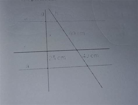 Calcule o valor de x sabendo que as retas e f são paralelas