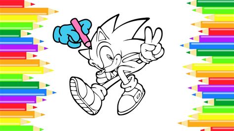 Sonic Adventure Coloring Coloring Pages The Boy S Hand Syn Cole