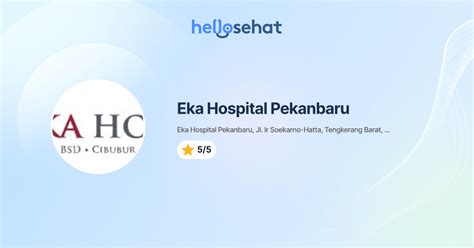 Eka Hospital Pekanbaru