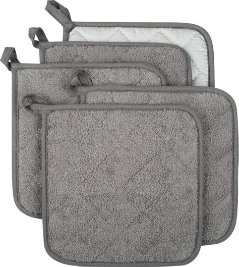 Amazon Pcs Pot Holders For Kitchen Cotton Potholers With Great Heat Resistance Hot