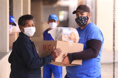 Nova Rodada De Entrega Das Cestas De Alimentos Come A Nesta Quinta