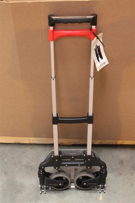 Magna Cart Personal 150 Lb Capacity Aluminum Folding Hand Truck ...