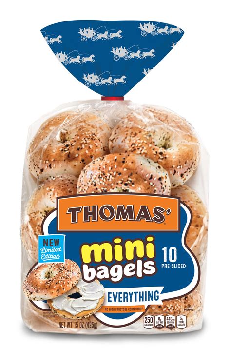 Thomas Everything Mini Bagels Shop Bagels At H E B