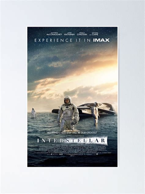 "Interstellar Poster" Poster for Sale by Jamdavs | Redbubble