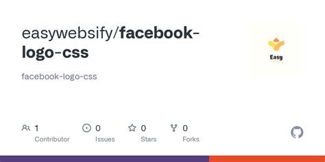 GitHub - easywebsify/facebook-logo-css: facebook-logo-css