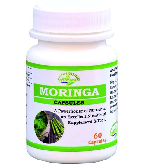 Morsan Healthcare Moringa Moringa Oleifera Capsules Capsule 500 Mg