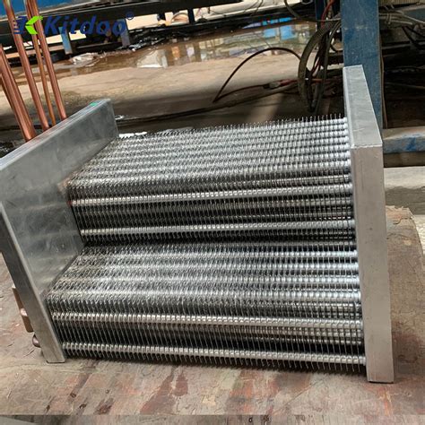 Copper Tube Fin Condenser Aluminum Coil Evaporator Coil For Air