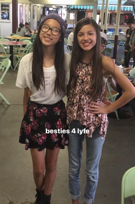 Olivia Rodrigo And Madison Hu Liv And Maddie Celebs Celebrities