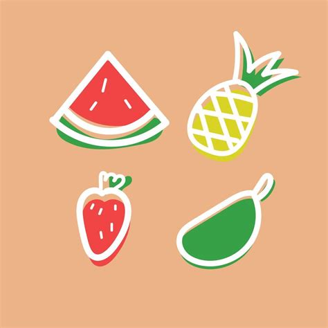 fruit vector illustration 21391474 Vector Art at Vecteezy