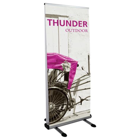 Outdoor Banner Stands | Outdoor Banner Display System | Retractable ...