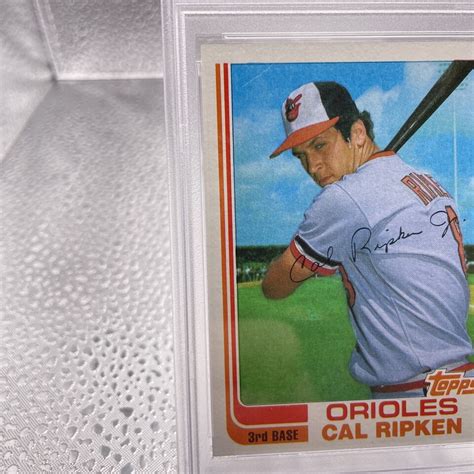 1982 Topps Traded Cal Ripken Jr 98t Rc Psa 4 Vg Ex Fresh Clean New Psa Slab Ebay