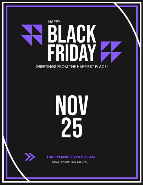 FREE Black Friday 2024 Templates & Examples - Edit Online & Download
