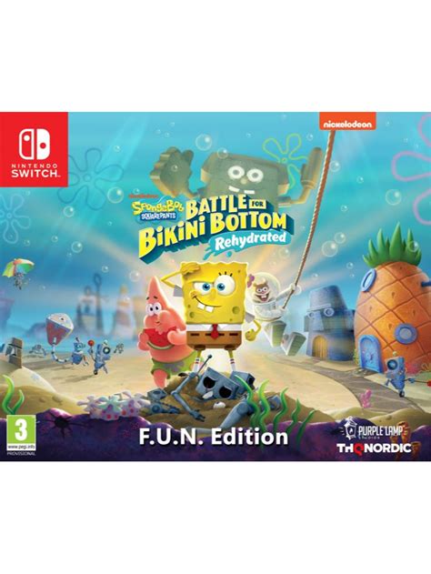 Spongebob Squarepants Battle For Bikini Bottom Rehydrated F U N