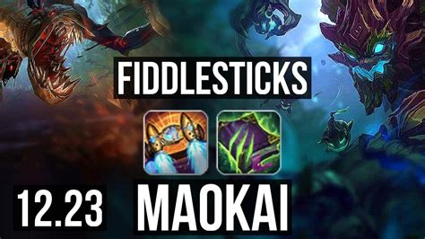 Fiddle Vs Maokai Jng Games Godlike Kr Master