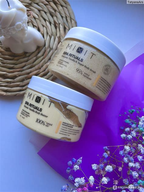 Скраб для тела MIXIT Spa Rituals Volcanic vanilla & Sugar Body Scrub ...