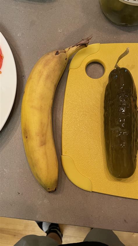 The size of this pickle in our pickle jar : r/mildlyinteresting